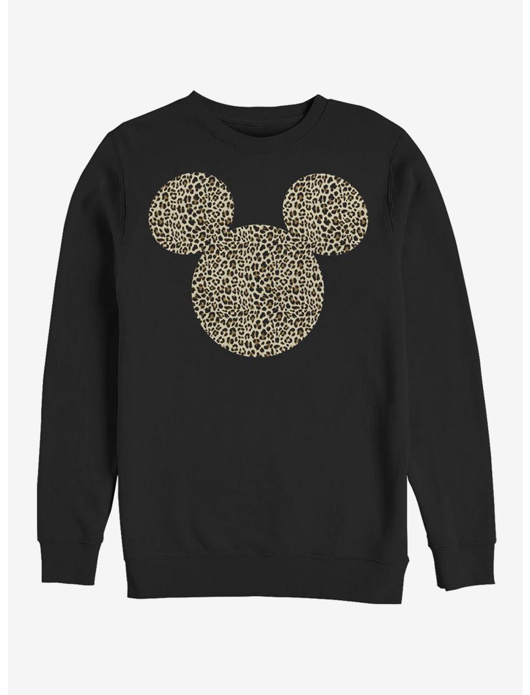 Disney Mickey Mouse Animal Ears Sweatshirt, BLACK, hi-res