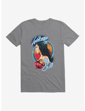 DC Comics Wonder Woman 1984 Welcome To The 80's T-Shirt, STORM GREY, hi-res