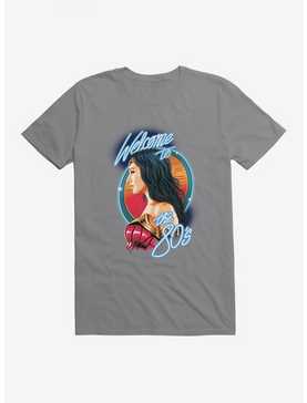 DC Comics Wonder Woman 1984 Welcome To The 80's T-Shirt, STORM GREY, hi-res