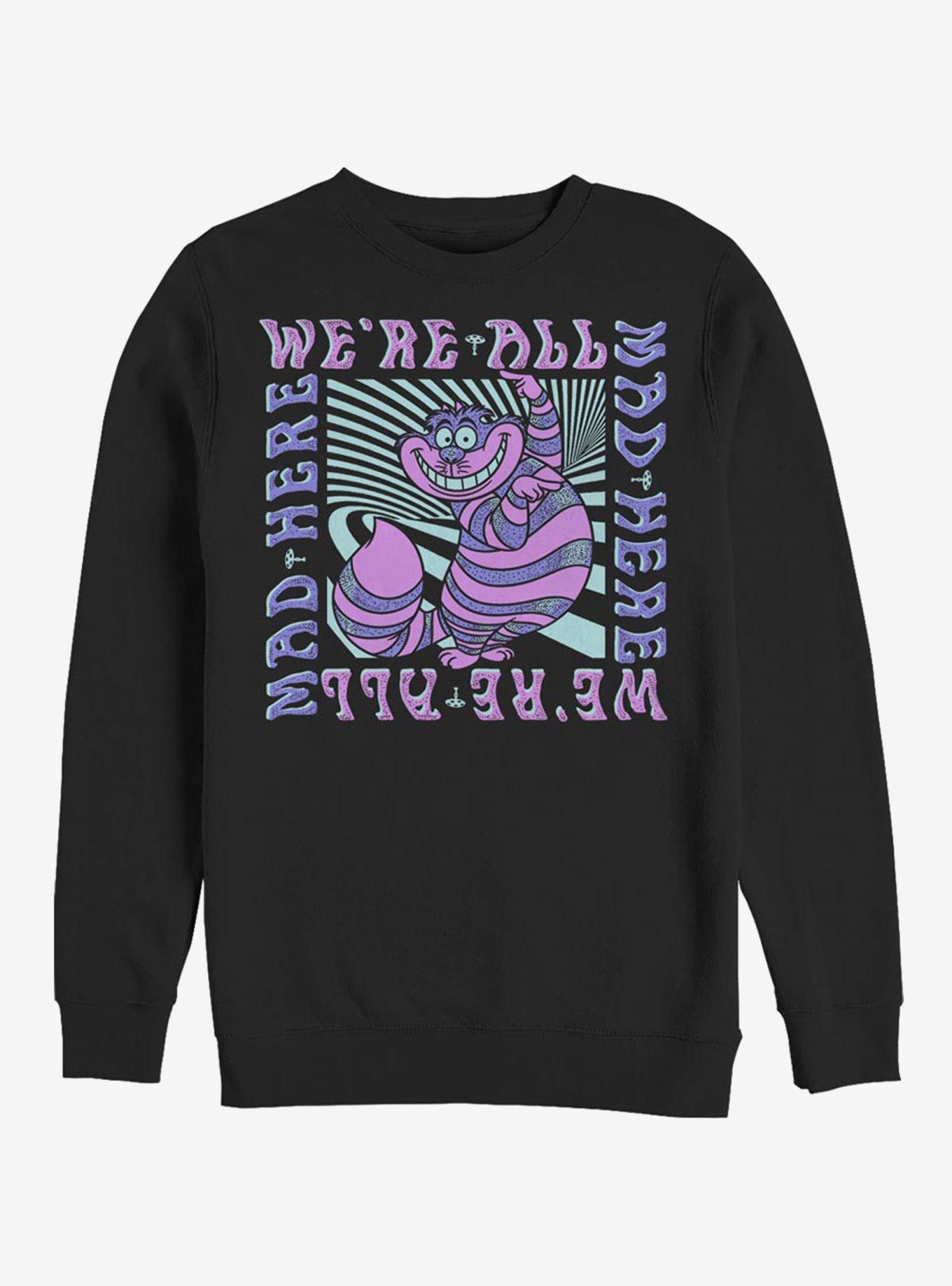 Disney Alice In Wonderland Mad Here Trip Sweatshirt, , hi-res