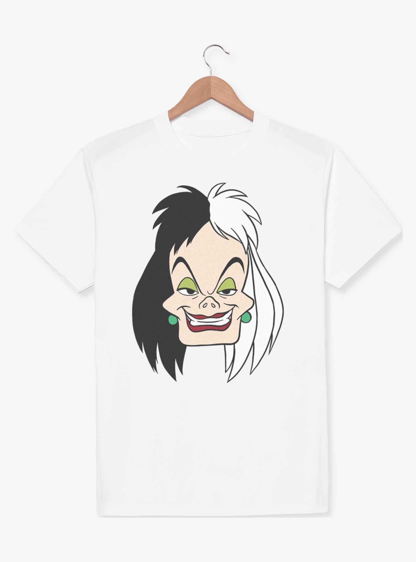 Disney 101 Dalmatians Cruella Big Face T-Shirt
