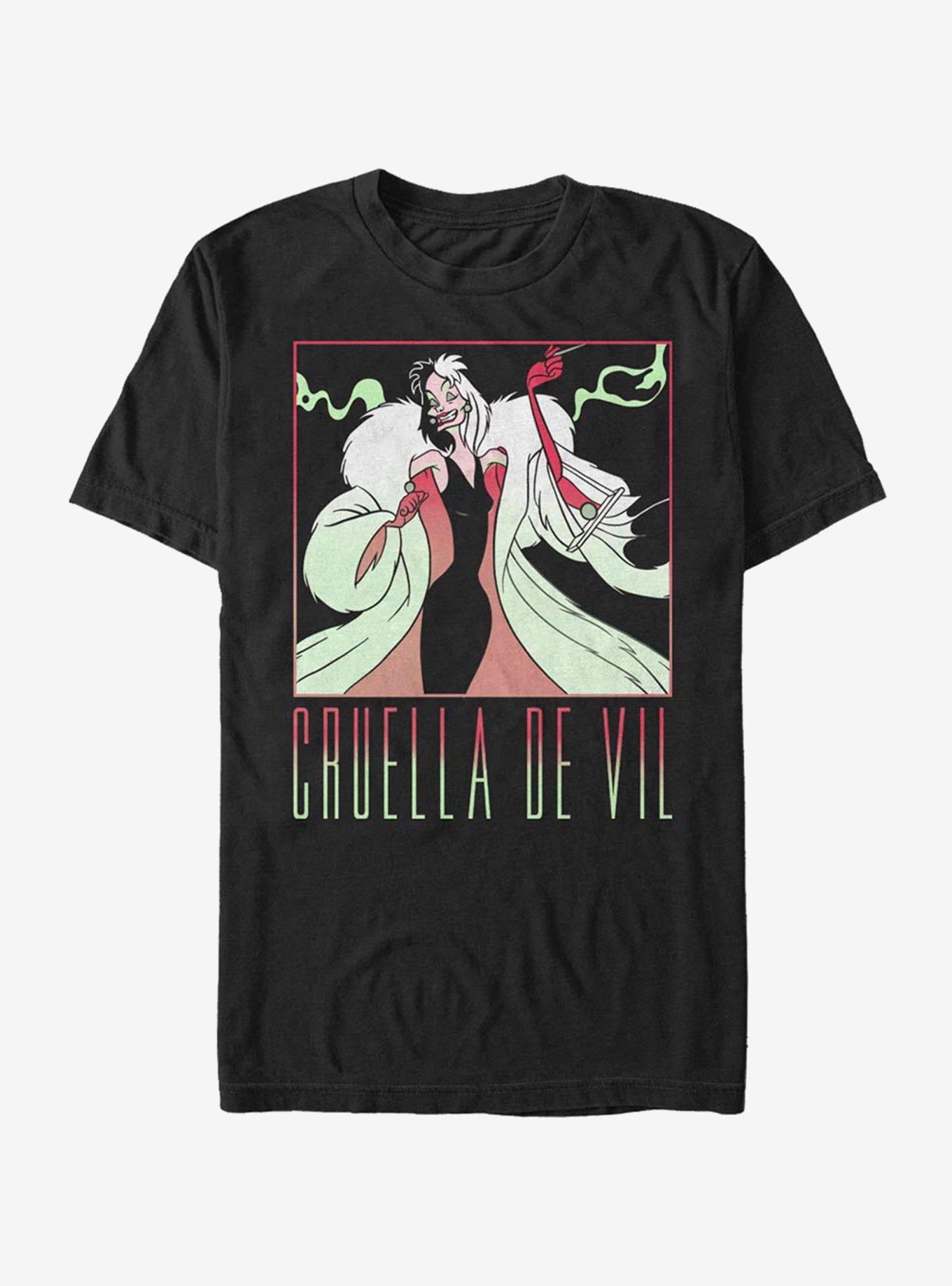 Disney 101 Dalmatians Cruella The Cruel T-Shirt, , hi-res