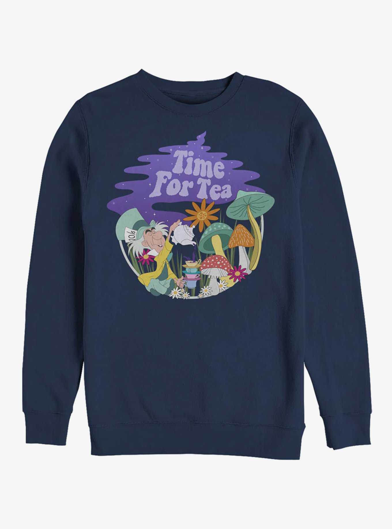 Disney Alice In Wonderland Tea Time Filled Sweatshirt, , hi-res