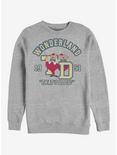 Disney Alice In Wonderland Tweedle Collegiate Sweatshirt, ATH HTR, hi-res