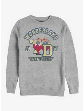 Disney Alice In Wonderland Tweedle Collegiate Sweatshirt, , hi-res