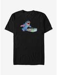Disney Lilo And Stitch DJ Stitch T-Shirt, BLACK, hi-res