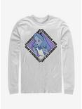 Plus Size Disney Alice In Wonderland Alice Face Long-Sleeve T-Shirt, WHITE, hi-res