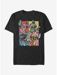 Disney Lilo And Stitch Grunge Stitch T-Shirt, BLACK, hi-res