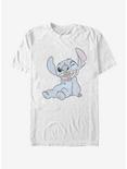 Disney Lilo And Stitch Halftone Stitch T-Shirt, WHITE, hi-res