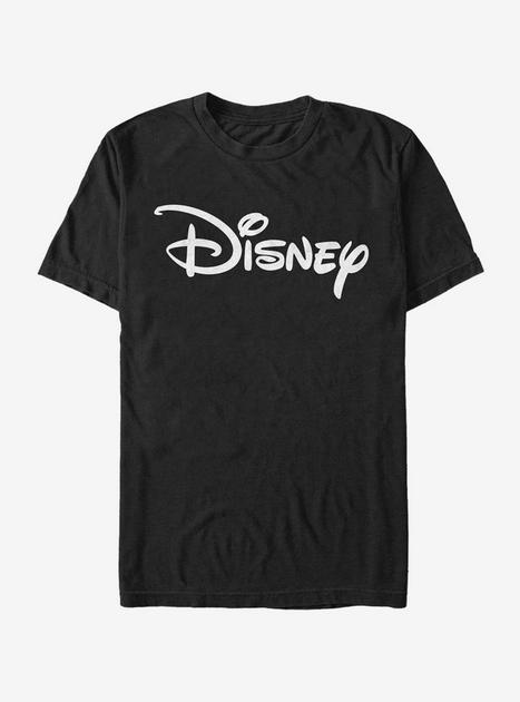 Disney Classic Disney Logo T Shirt Black Boxlunch