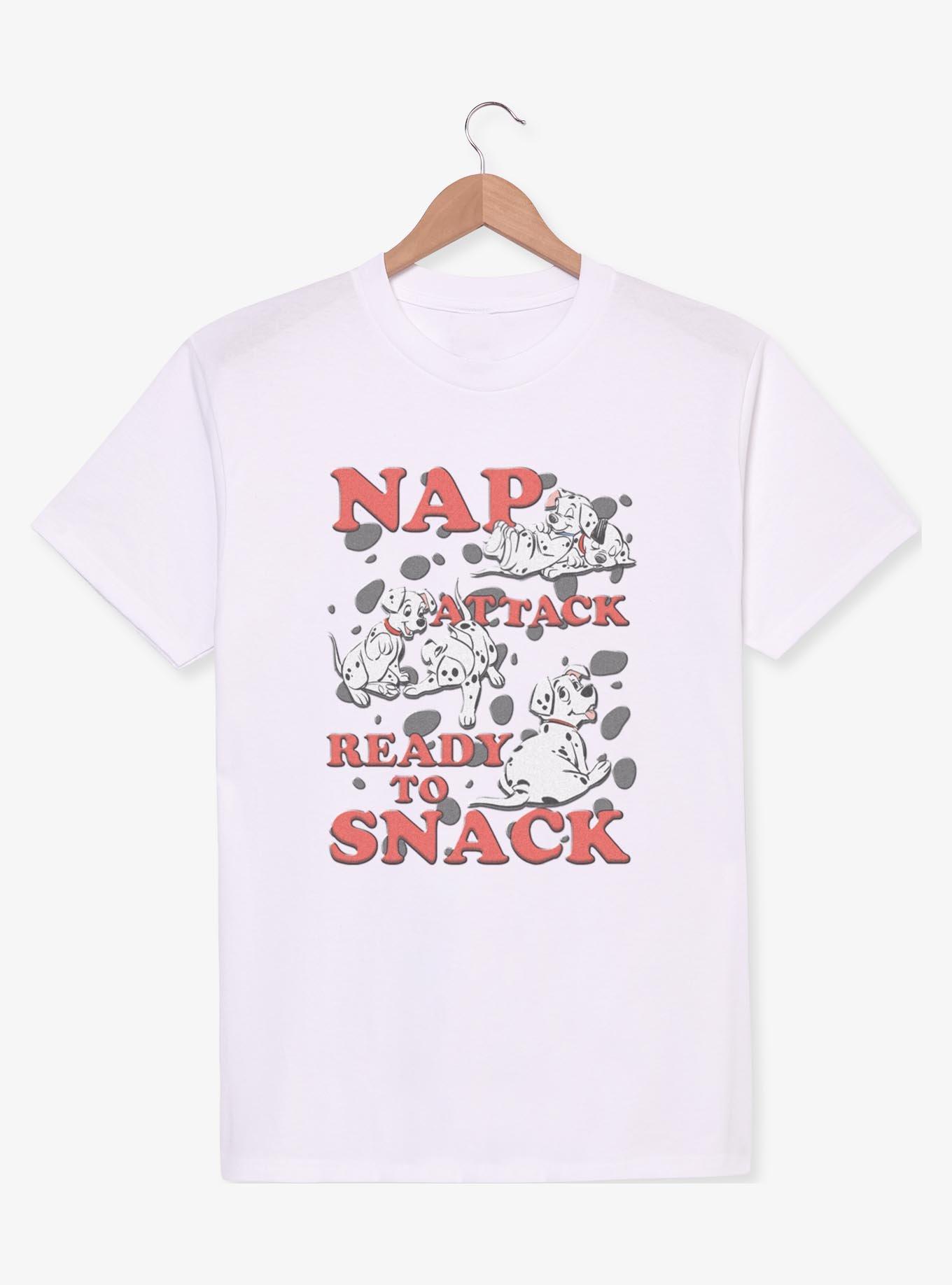 Disney 101 Dalmatians Nap Attack Snack Pups T-Shirt
