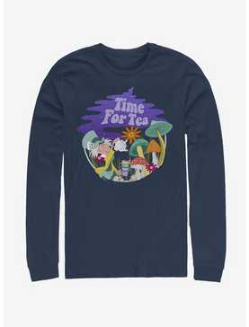 Disney Alice In Wonderland Tea Time Filled Long-Sleeve T-Shirt, , hi-res