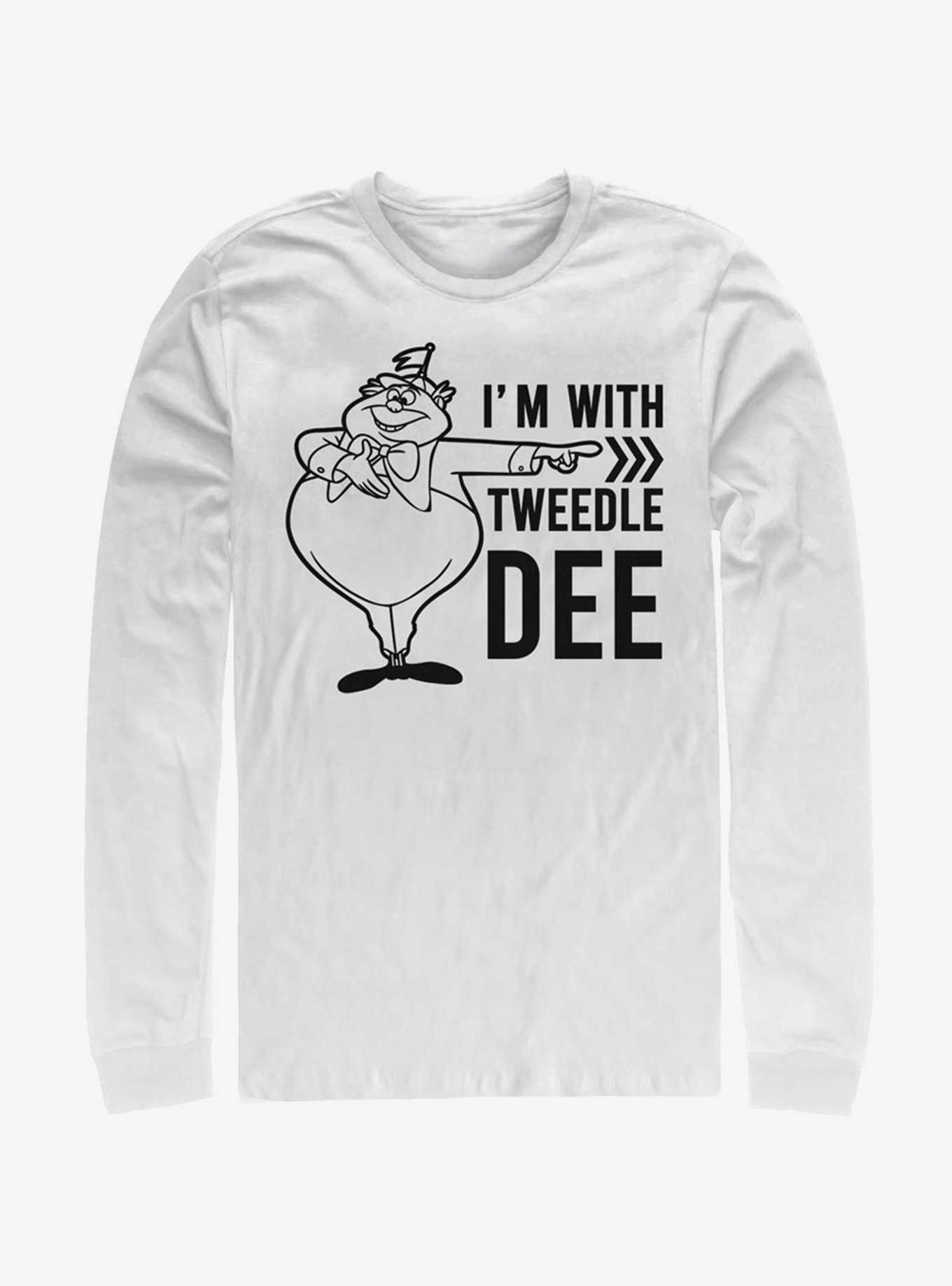 Disney Alice In Wonderland Tweedle Dee Dum Dee Long-Sleeve T-Shirt, , hi-res