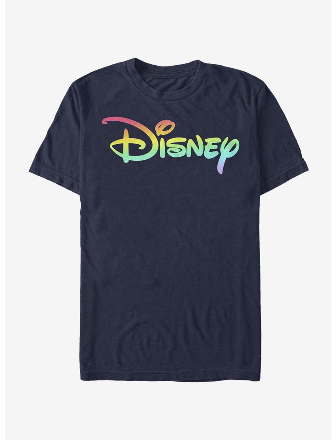 Disney Rainbow Fill T-Shirt, NAVY, hi-res