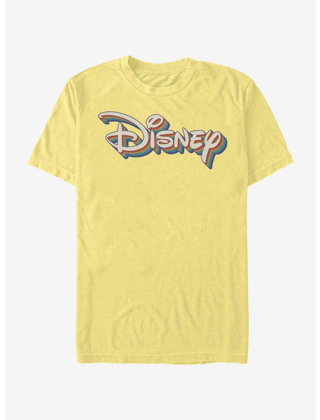 Disney Retro Rainbow T-Shirt, BANANA, hi-res