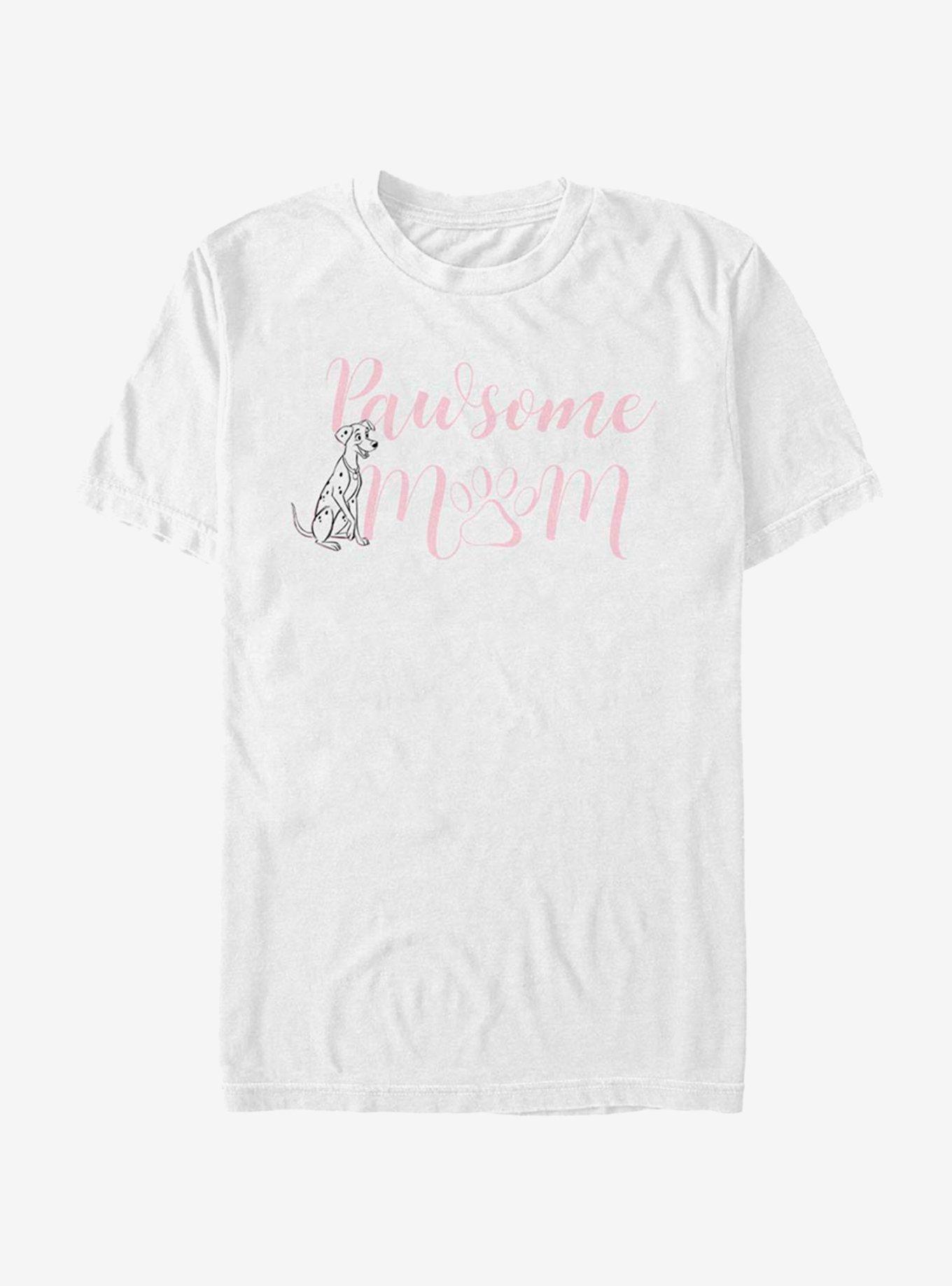 Disney 101 Dalmatians Pawsome Mom T-Shirt, WHITE, hi-res