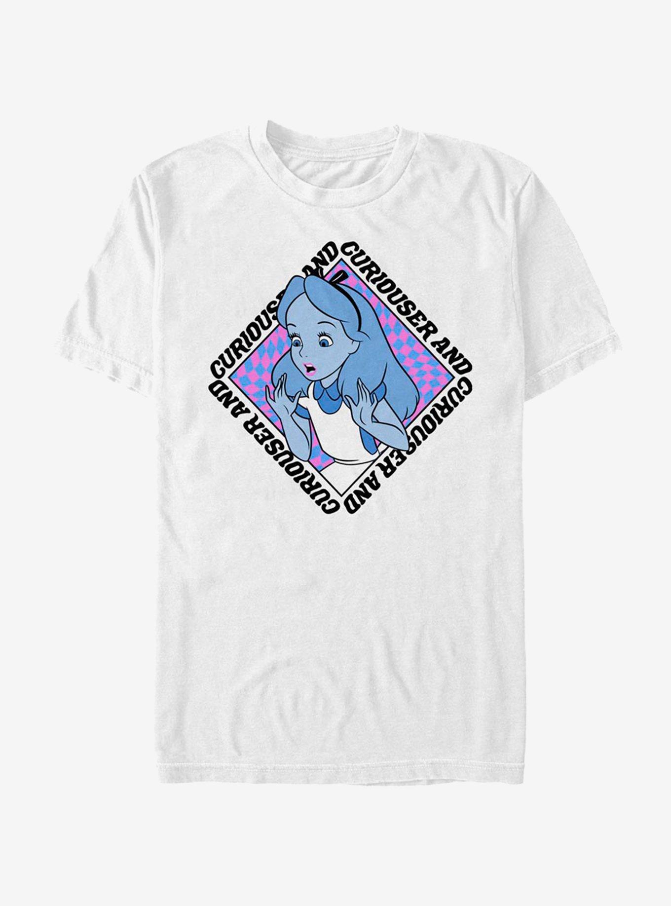 Disney Alice In Wonderland Alice Face T-Shirt, , hi-res