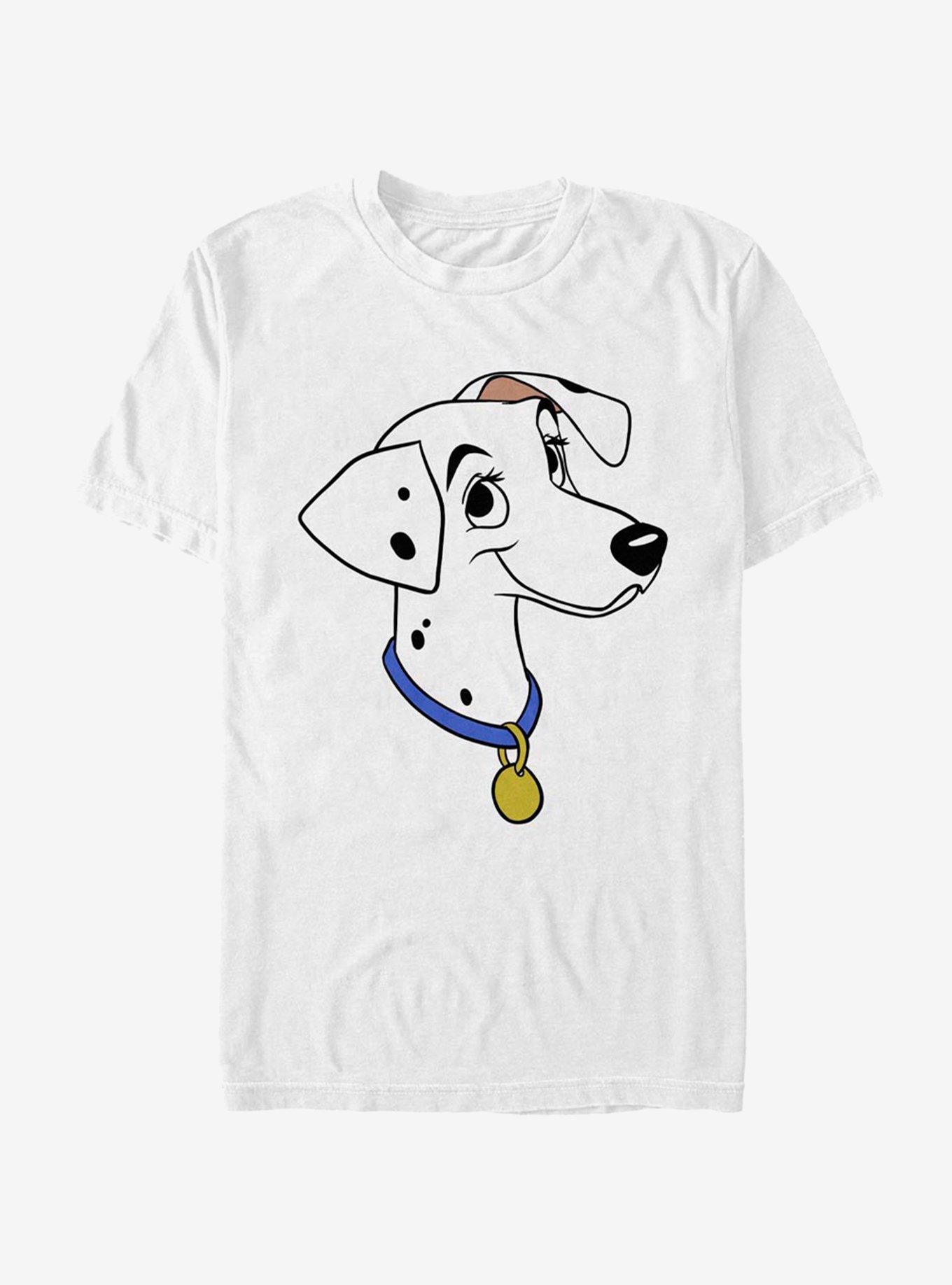 Disney 101 Dalmatians Perdita Big Face T-Shirt, WHITE, hi-res