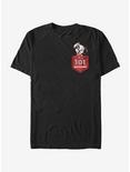 Disney 101 Dalmatians Faux Pocket Puppy T-Shirt, BLACK, hi-res