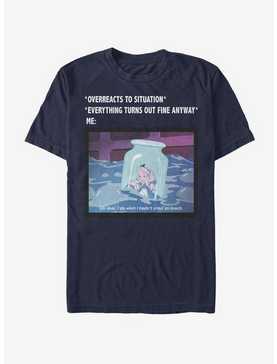Disney Alice In Wonderland Anxiety Meme T-Shirt, , hi-res