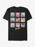 Disney DuckTales Character Box Up T-Shirt, BLACK, hi-res