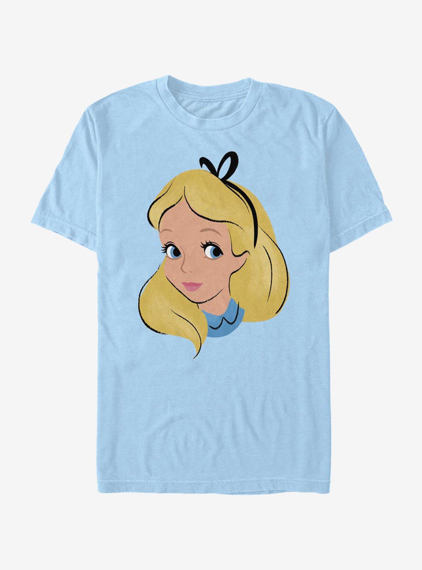 Disney Alice In Wonderland Big Face T-Shirt, , hi-res