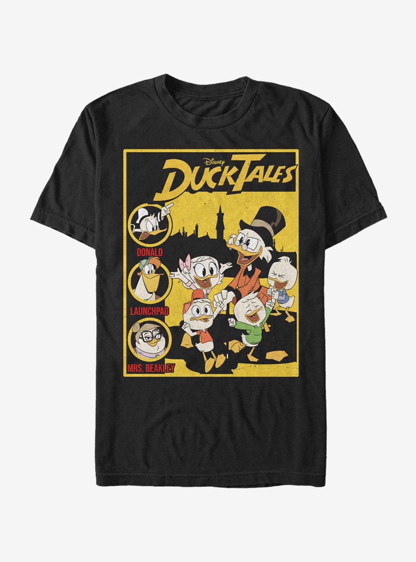 Disney DuckTales Classic Cover T-Shirt - BLACK | BoxLunch