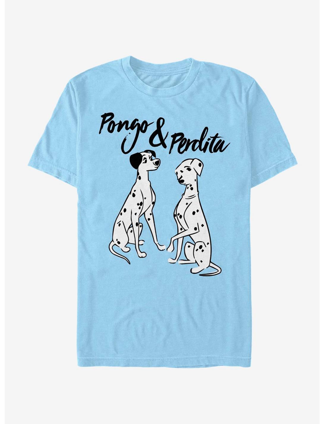 Disney 101 Dalmatians Pongo Perdita T-Shirt, LT BLUE, hi-res