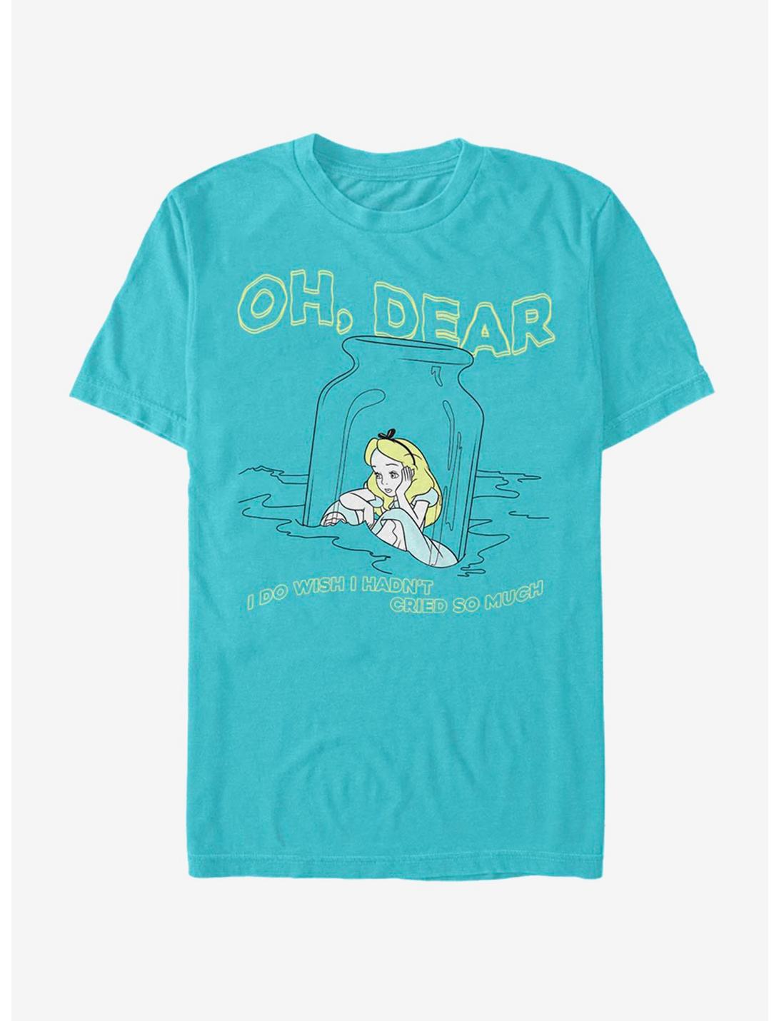 Disney Alice In Wonderland Dear Tears T-Shirt, TAHI BLUE, hi-res