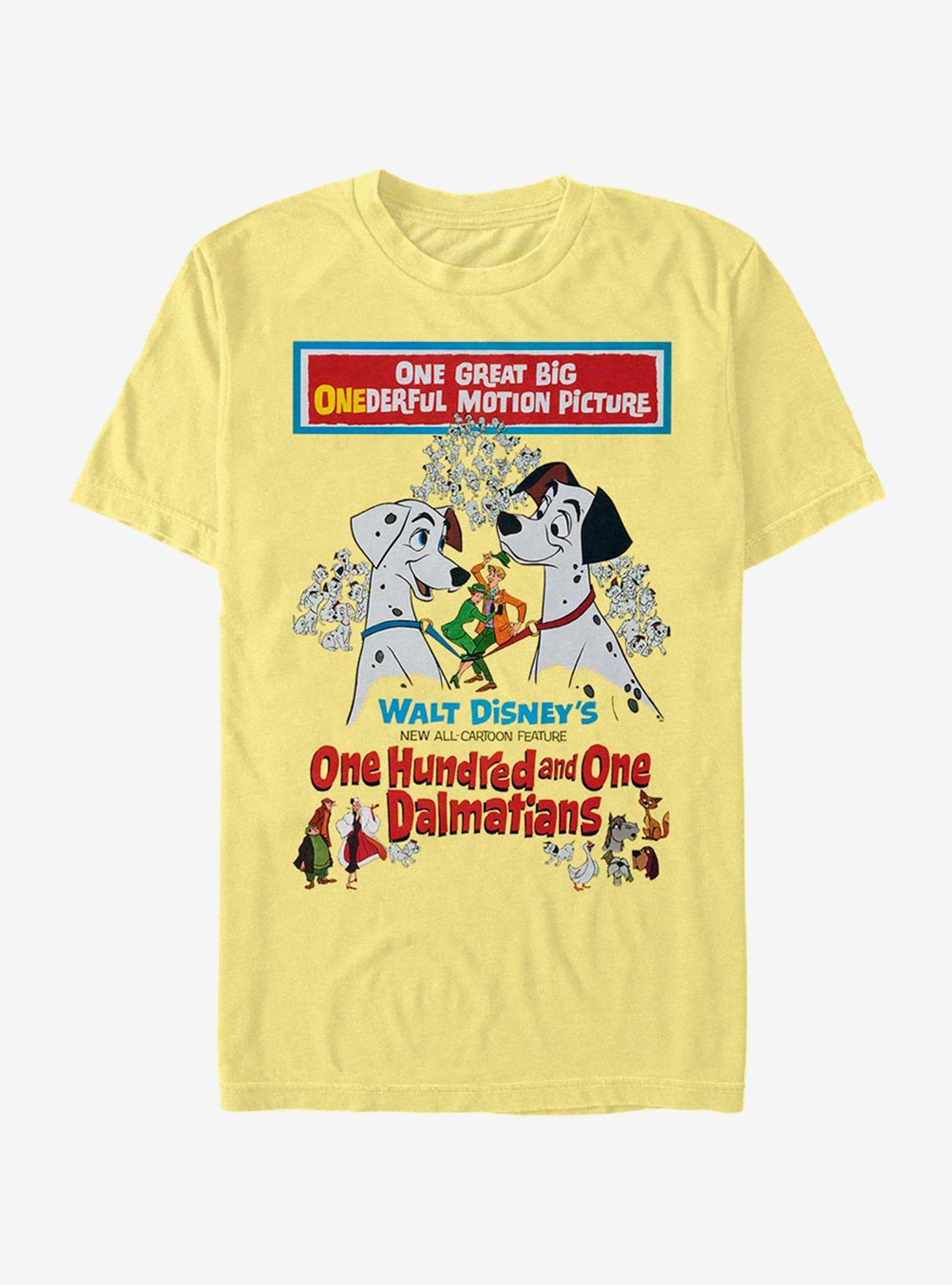 Disney 101 Dalmatians Vintage Poster T-Shirt, , hi-res