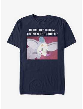 Disney Dumbo Makeup Meme T-Shirt, , hi-res
