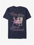 Disney Lilo And Stitch Weekend Stitch T-Shirt, NAVY, hi-res