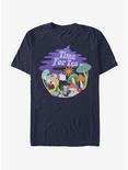 Disney Alice In Wonderland Tea Time Filled T-Shirt, NAVY, hi-res