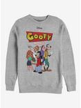 Disney The Goofy Movie Logo Group Sweatshirt, ATH HTR, hi-res