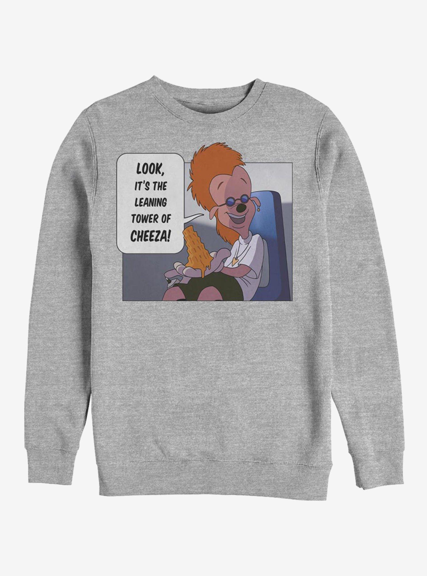 Disney The Goofy Movie Tower Of Cheeza Sweatshirt