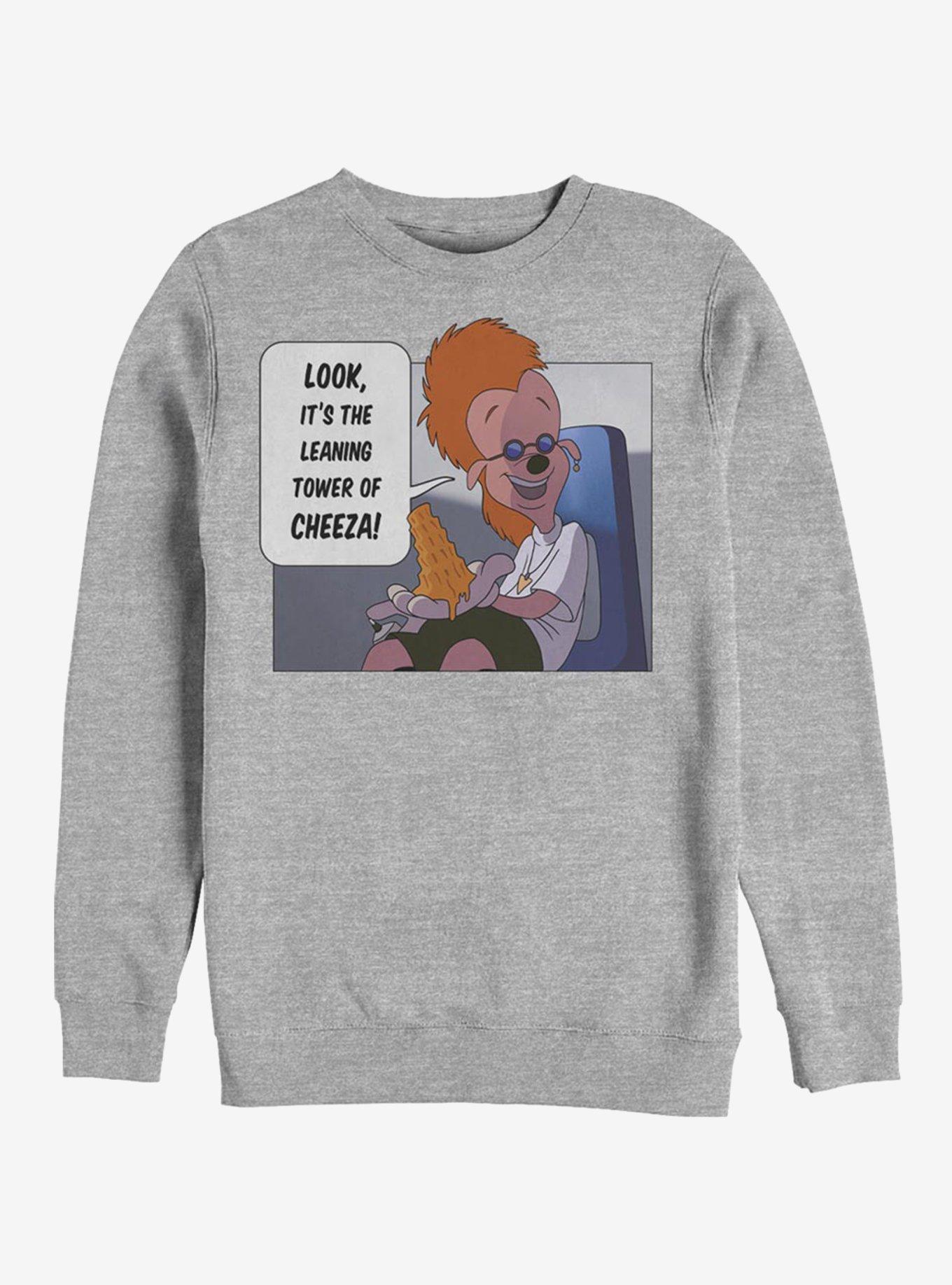 Disney The Goofy Movie Tower Of Cheeza Sweatshirt, , hi-res