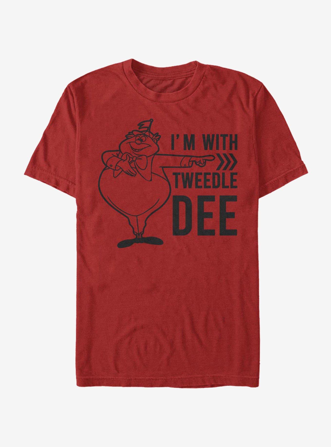 Disney Alice In Wonderland Tweedle Dee Dum Dee T-Shirt, , hi-res