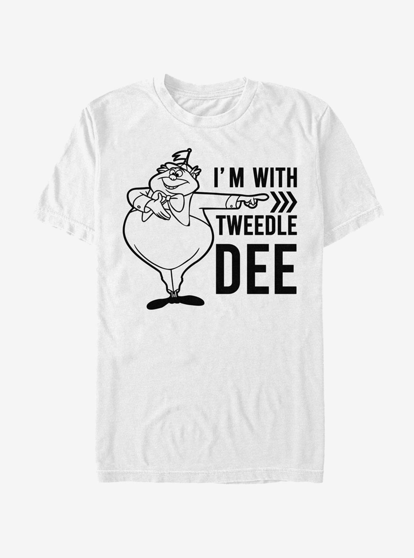 Disney Alice In Wonderland Tweedle Dee Dum Dee T-Shirt, , hi-res