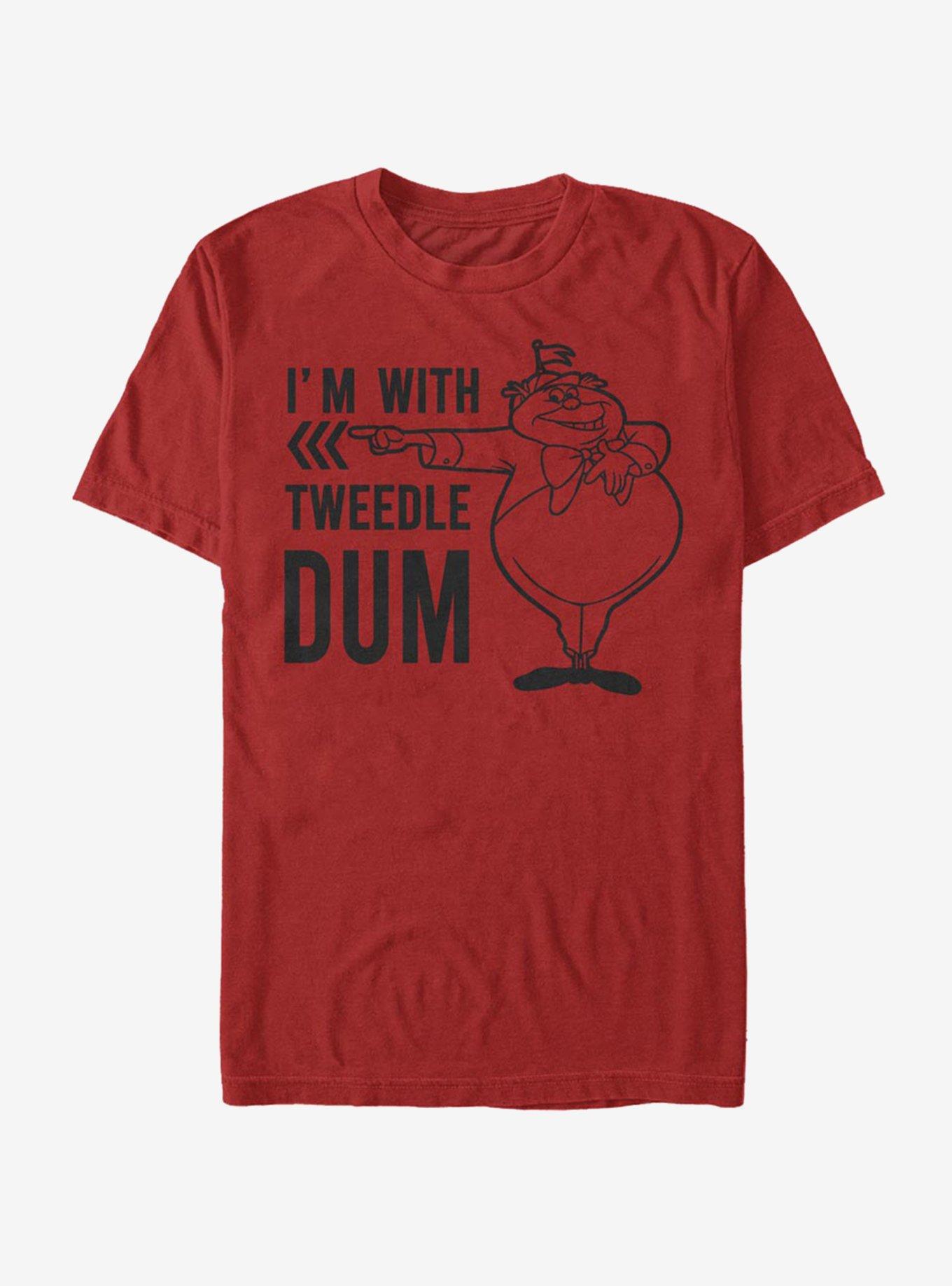 Disney Alice In Wonderland Tweedle Dum Dee Dum T-Shirt, , hi-res