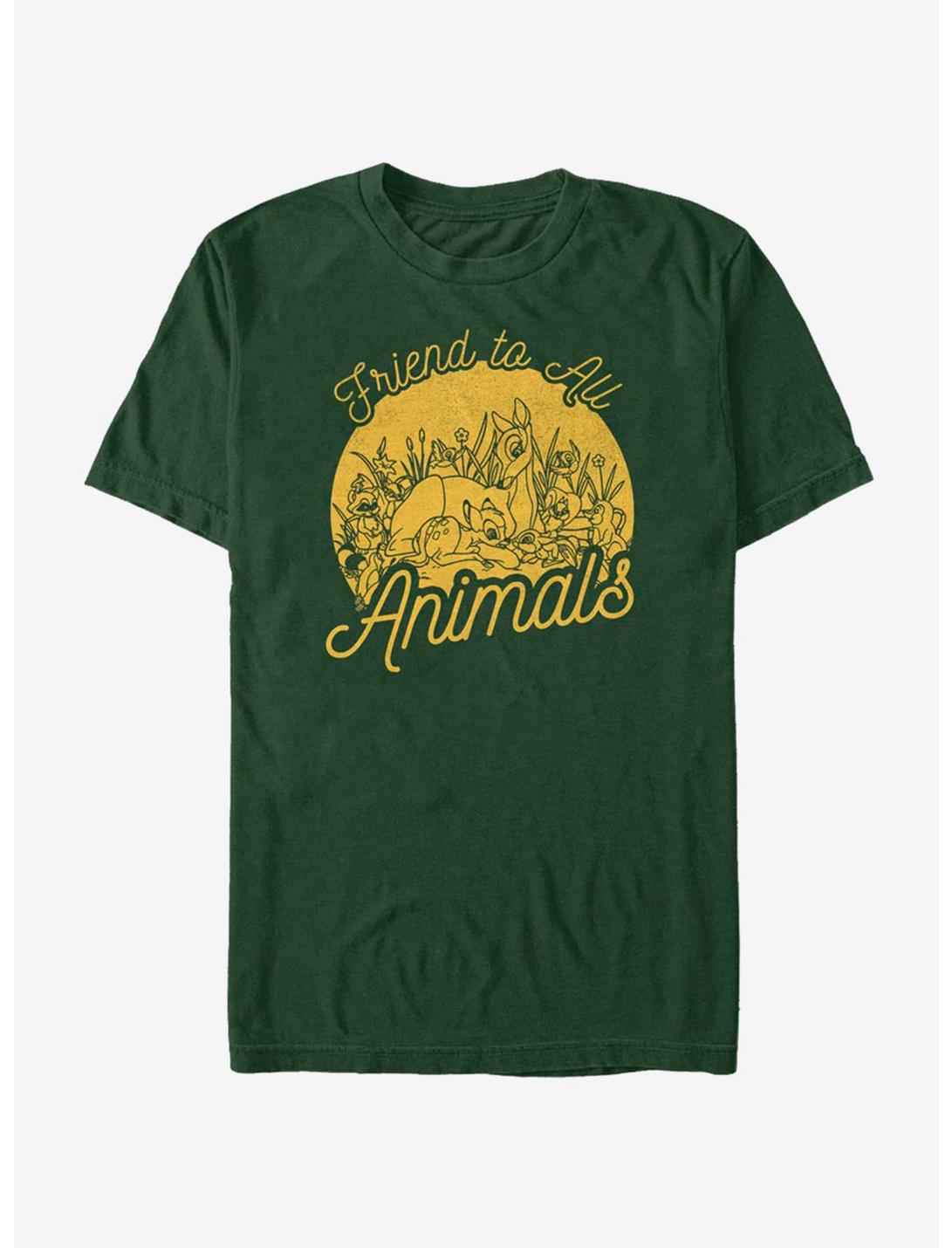 Disney Bambi Friend To Animals T-Shirt, FOREST GRN, hi-res