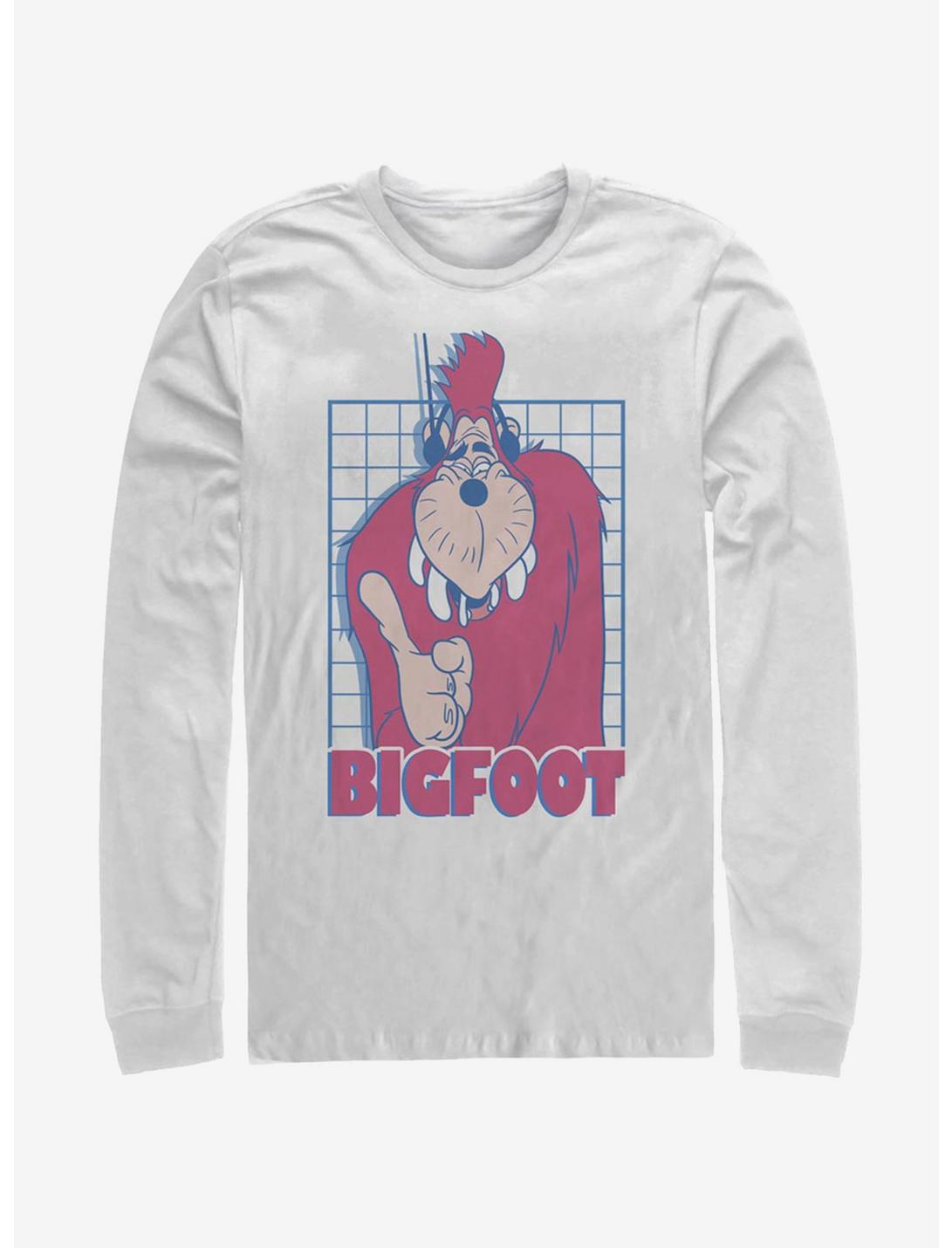 Disney The Goofy Movie Jamming Bigfoot Long-Sleeve T-Shirt, WHITE, hi-res