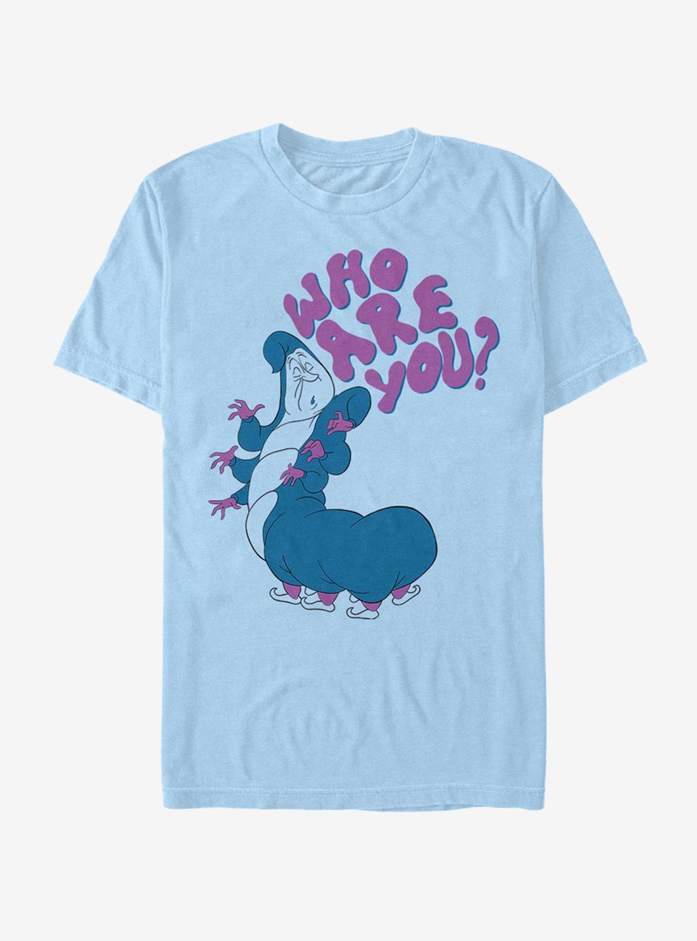 Disney Alice In Wonderland Who Are You T-Shirt, , hi-res