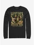 Disney The Goofy Movie Lesters Possum Park Long-Sleeve T-Shirt, BLACK, hi-res