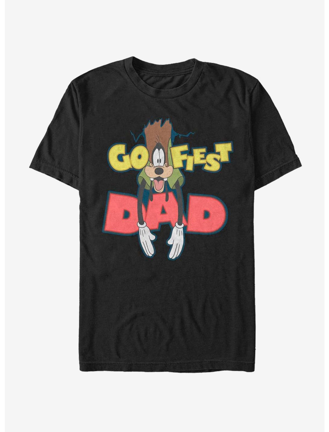 Disney The Goofy Movie Goofiest Dad T-Shirt, BLACK, hi-res