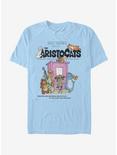 Disney The Aristocats Classic Poster T-Shirt, LT BLUE, hi-res