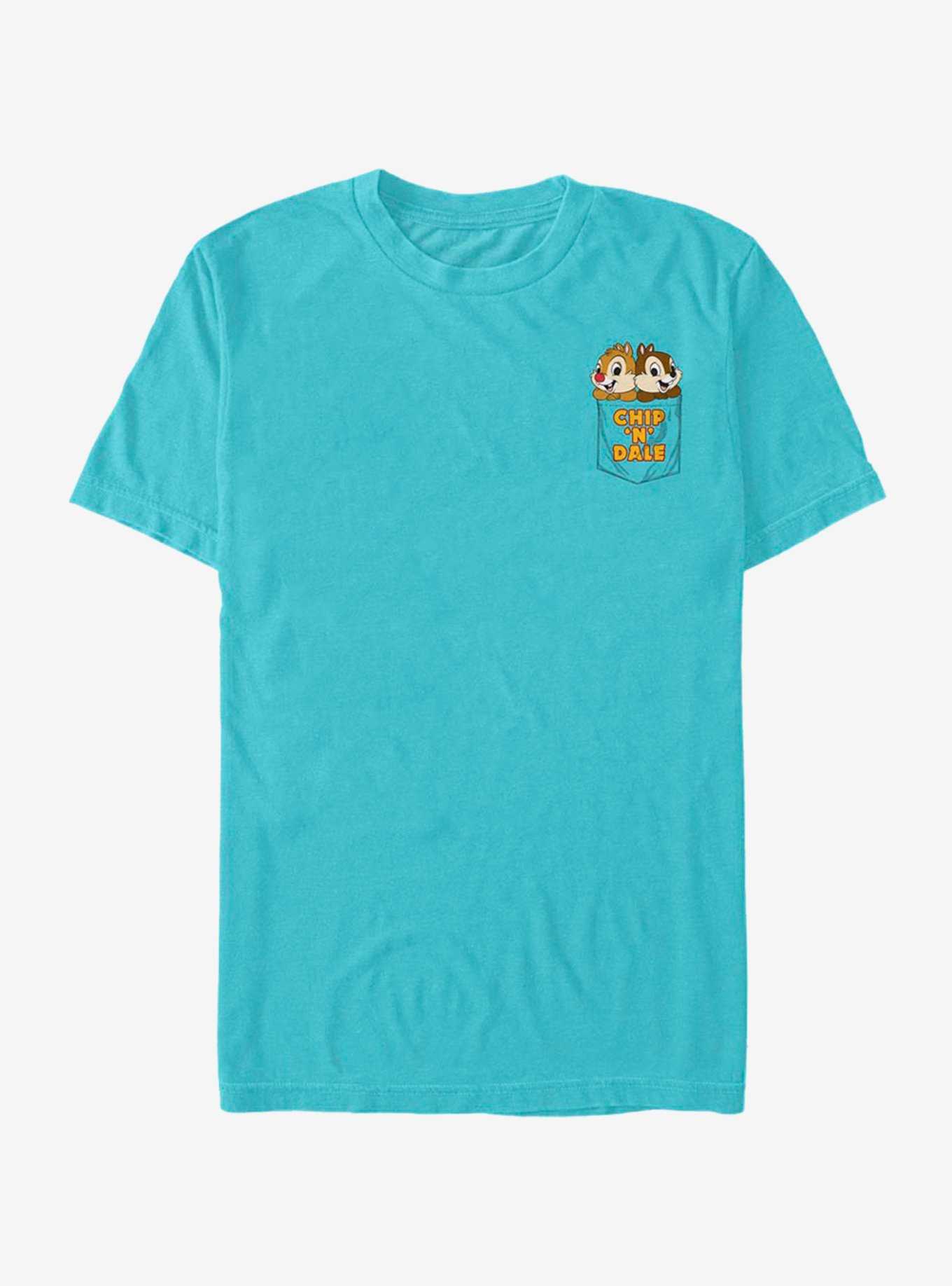 Disney Chip and Dale Chipmunk Faux Pocket T-Shirt, , hi-res