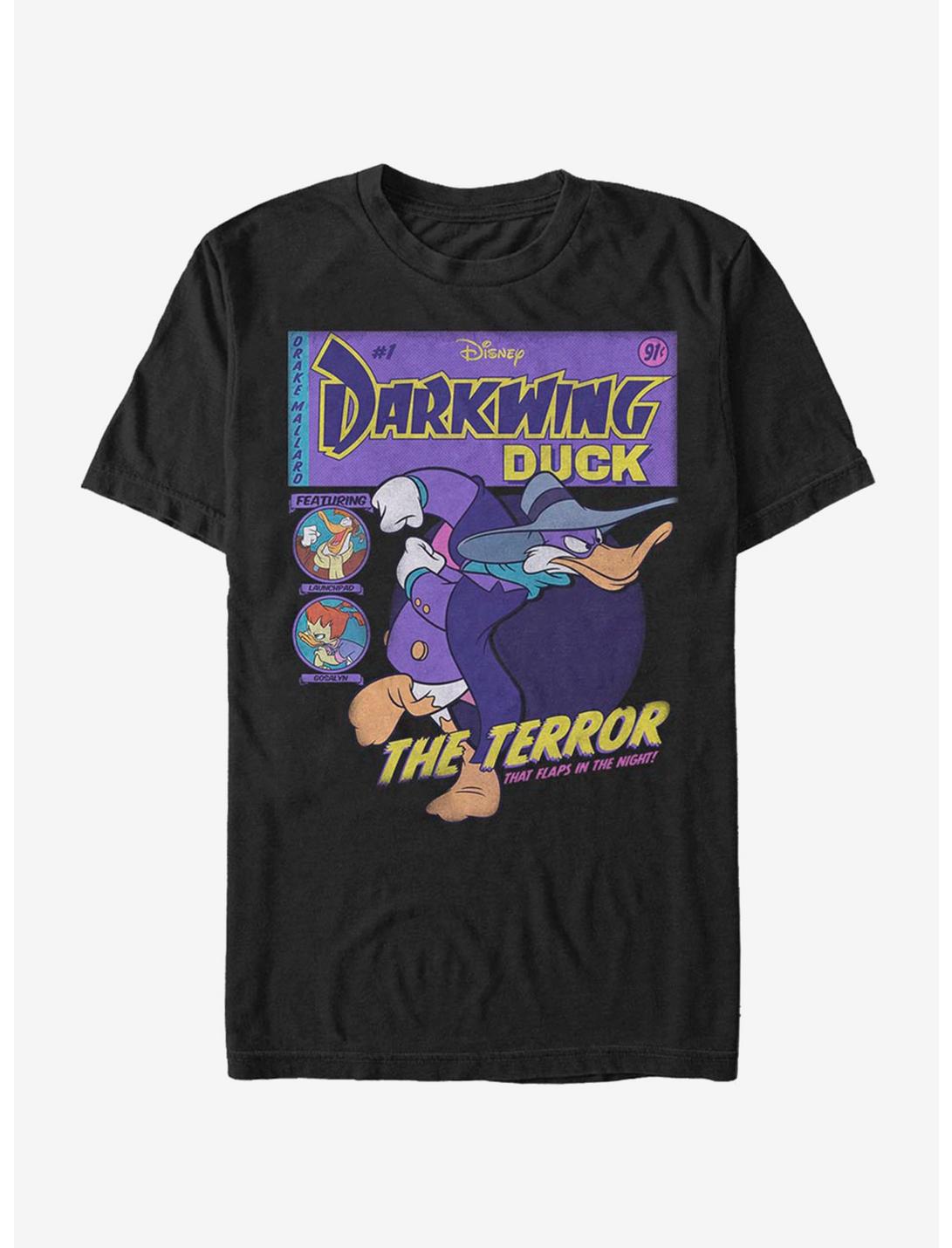 Disney Darkwing Duck Comic T-Shirt, BLACK, hi-res