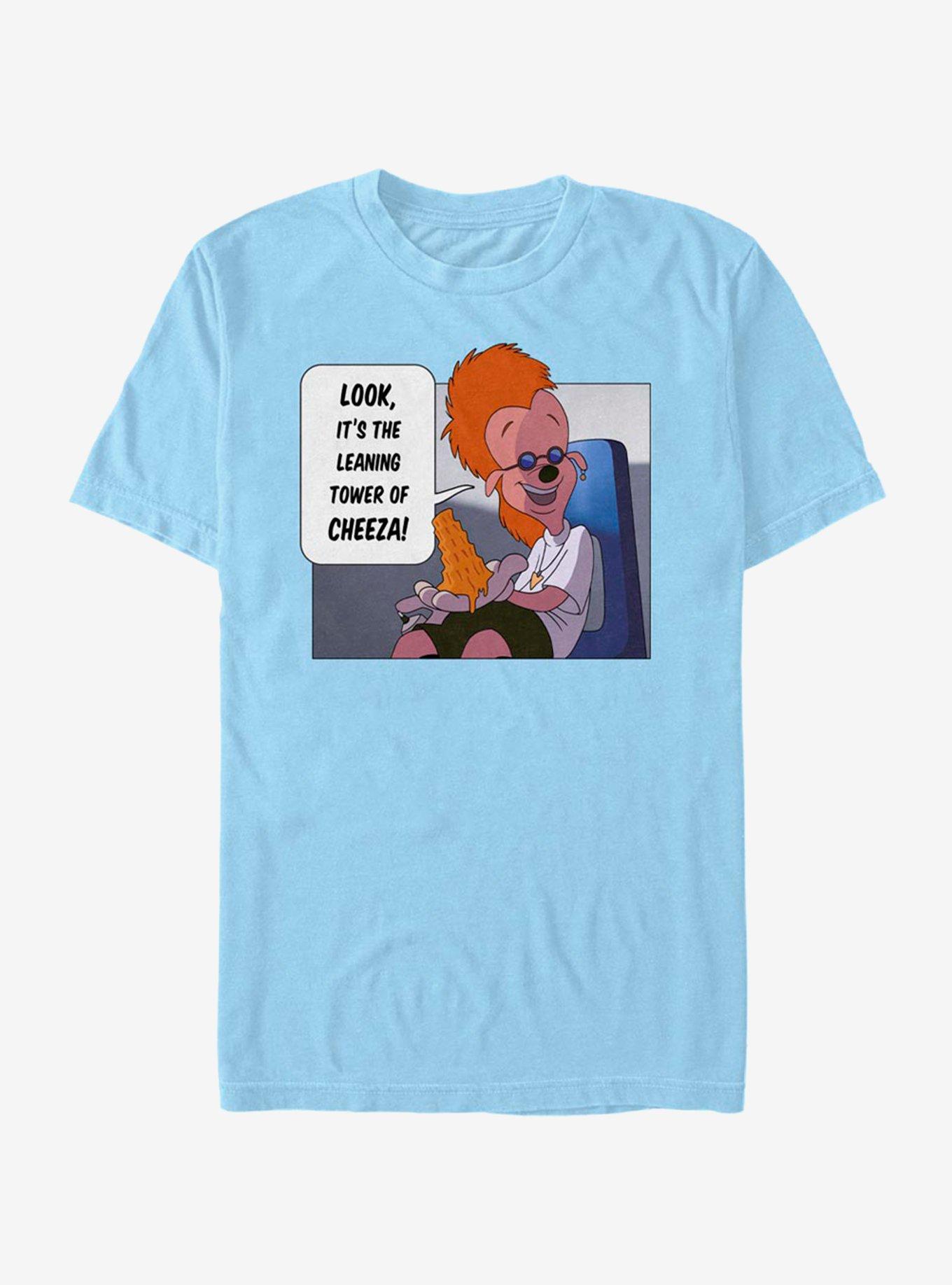Disney The Goofy Movie Tower Of Cheeza T-Shirt, LT BLUE, hi-res