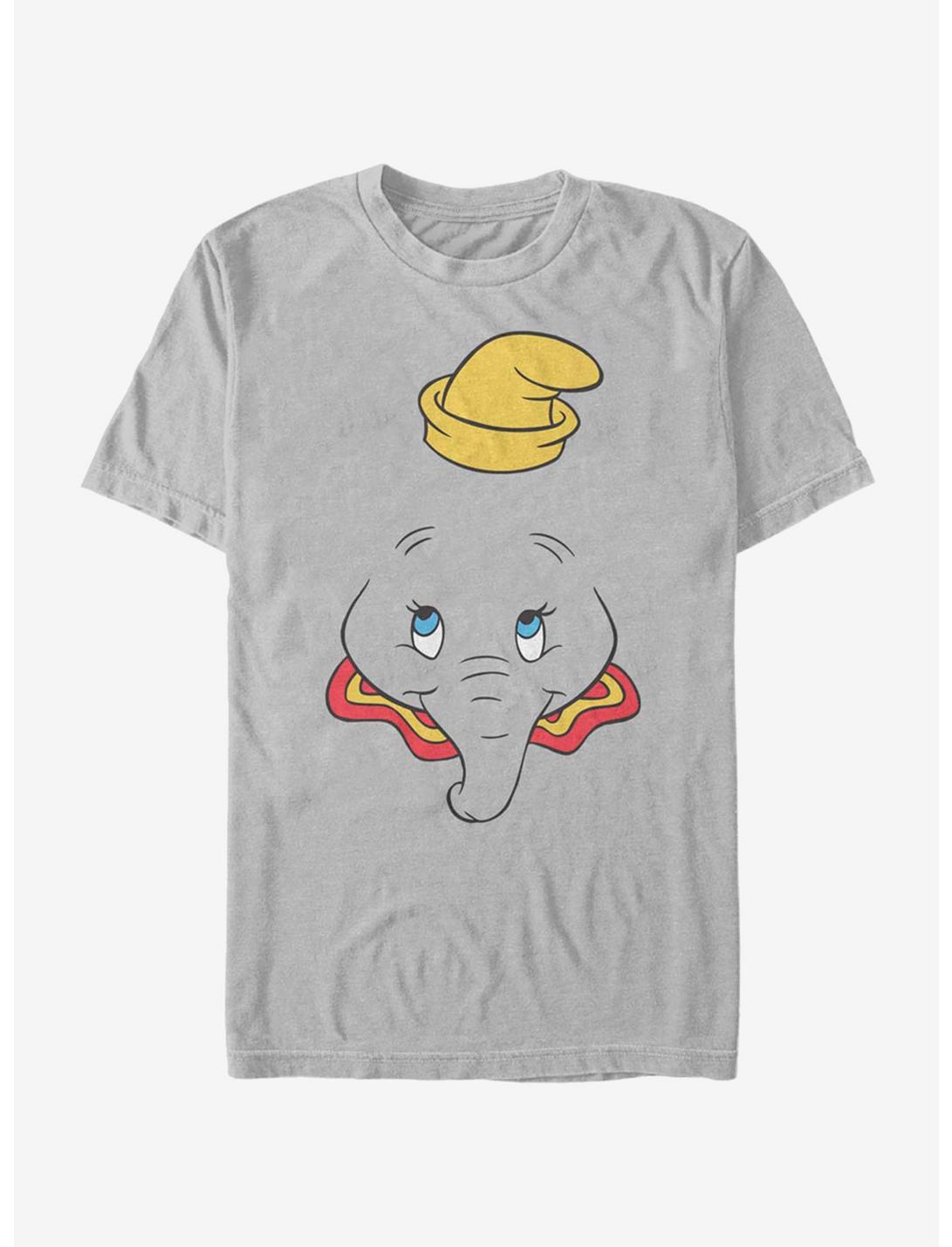 Disney Dumbo Big Face T-Shirt, SILVER, hi-res