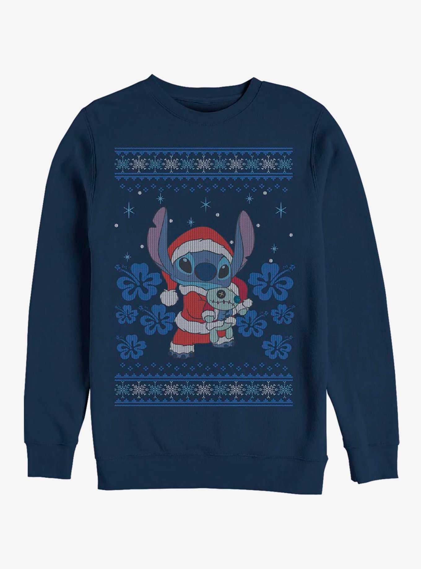Disney Lilo And Stitch Holiday Stitch Sweatshirt, , hi-res